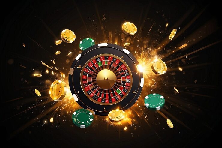 Mobile Betting Interface Mobile blackjack interface showing betting options
